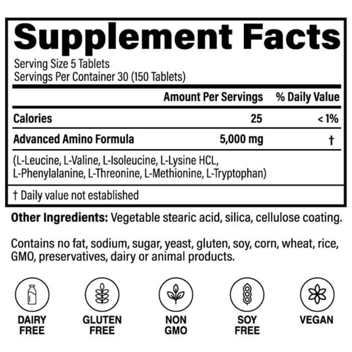 Advanced Amino Formula | Supplements