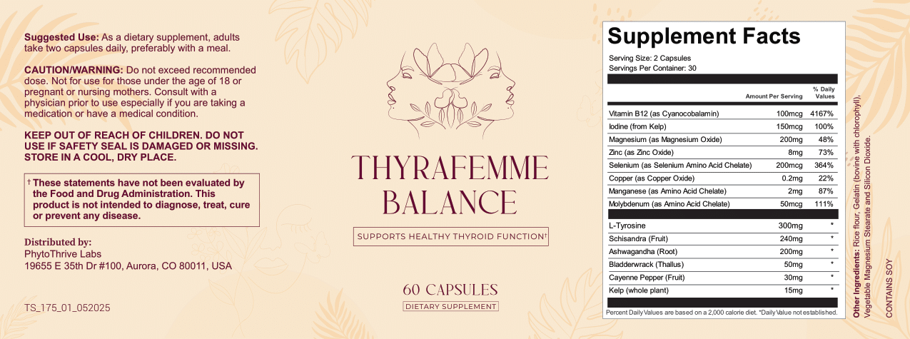 Thyrafemme Balance - New Japanese-Inspired Thyroid Offer
